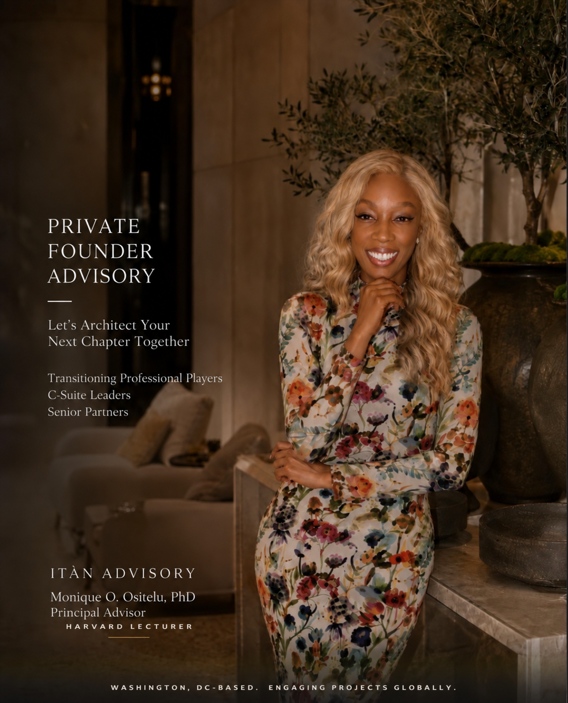 1:1 Founder Coaching with Monique O. Ositelu, PhD