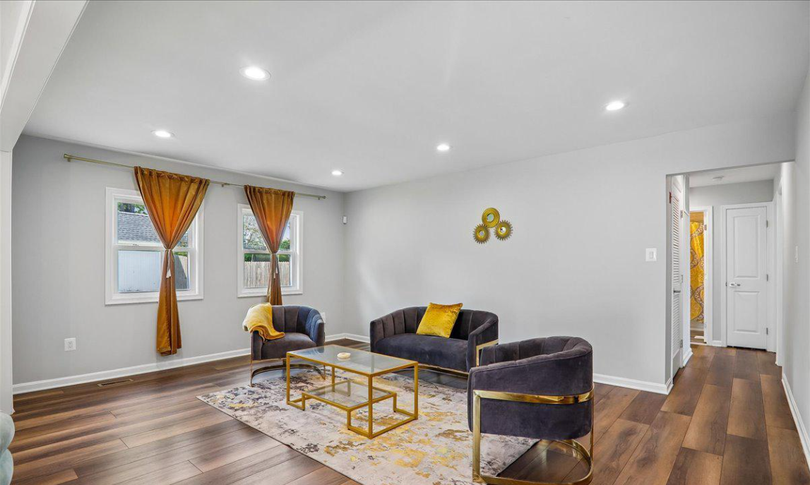 Main living room with natural light
